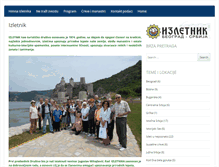 Tablet Screenshot of izletnik.org